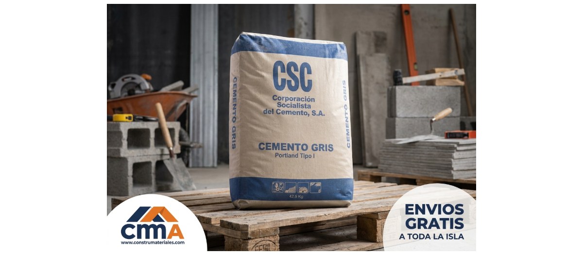 Cemento Gris 42.5Kg - Resistencia y Calidad para tu Construcción 💪