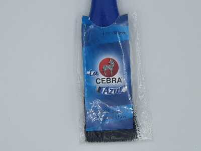 Brocha 1-1/2" Azul 1200 Cebra
