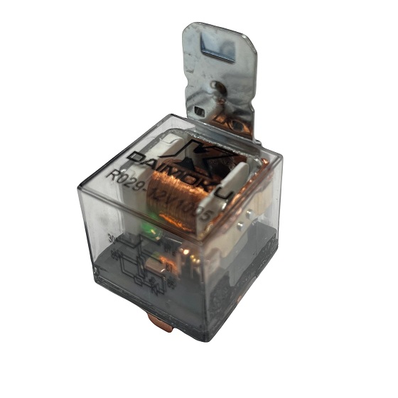 Relay Universal 5 Patas 12 V 100A Transparente