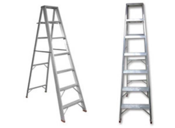 escalera aluminio tijera 8 tramos