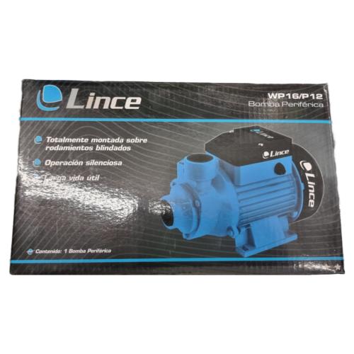 Bomba de Agua Periferica 1/2 Hp Lince Wp 16/P12/1