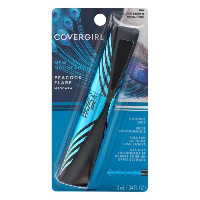Mascara de Pestañas Covergirl Peacock Flare Tono Marron Oscuro