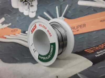 Estaño para Soldar 0.8Mm X Metro