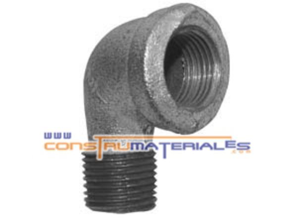 Codo Cachimbo Galvanizado 3/4"