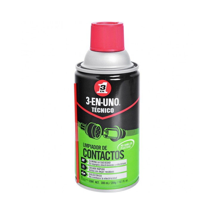 Limpiador de Contactos 3 en 1 Tec 300Ml