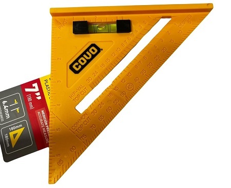 Escuadra de Plastico 7" Covo