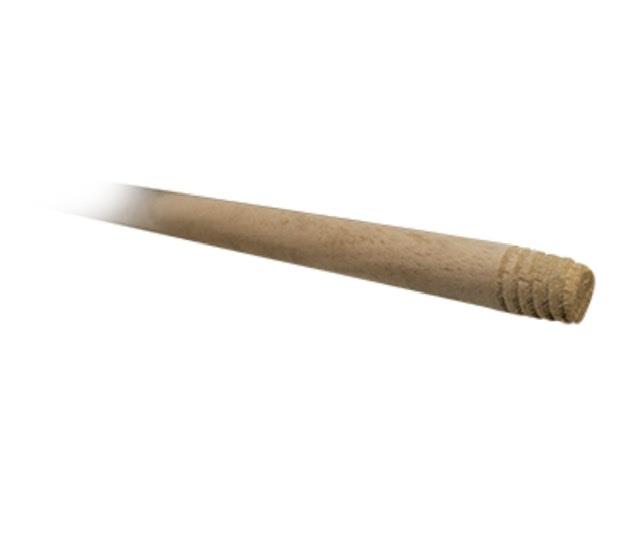 Cabo de Madera con Rosca para Cepillo Escoba