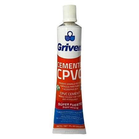 Soldadura Cpvc Agua Caliente 29.6Ml Griven
