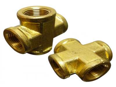 Cruz Hembra Npt 1/4"