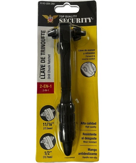 Llave de Trinquete 2 en 1 Security