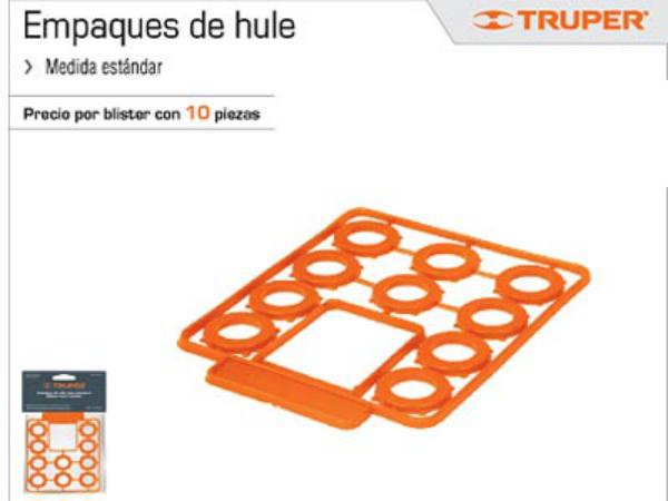 Empacadura para Manguera de Hule