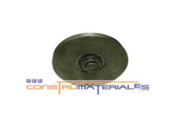 Rueda para Porton 4" Sin Base con Rolin Canal V