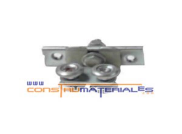 Rolinera para Riel 4 Ruedas X 1-1/4 Porton Liviano