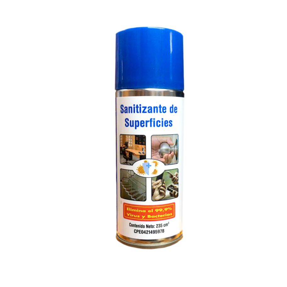 Alcohol Sanitizante de Superficies Sq 235Cm3