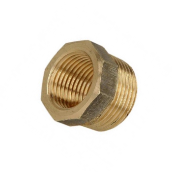 Bushing Reduccion Npt Macho Hembra 1/4" X 1/8" Bronce