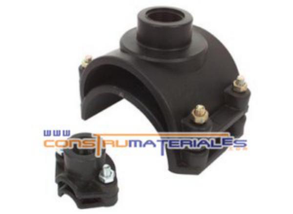 Abrazadera Plastica para Manguera Riego 110Mm Salida 3/4"