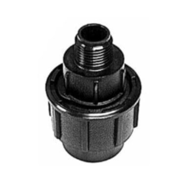 Adaptador Macho para Manguera de Riego 25Mm Salida 3/4"