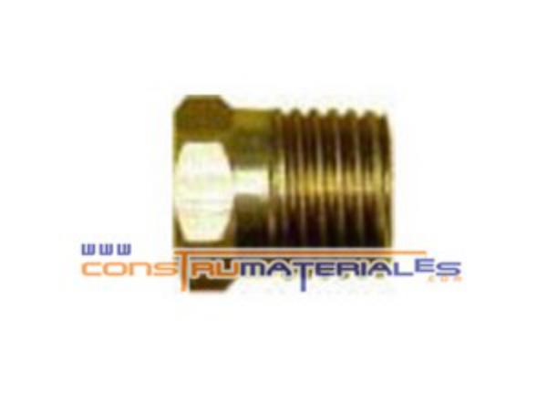 Tapon Macho Cabeza Hexagonal 1/8