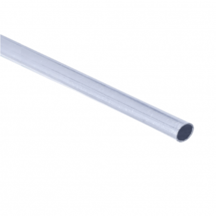 Tubo de Aluminio para Cortinero 1/2" X 6Ml