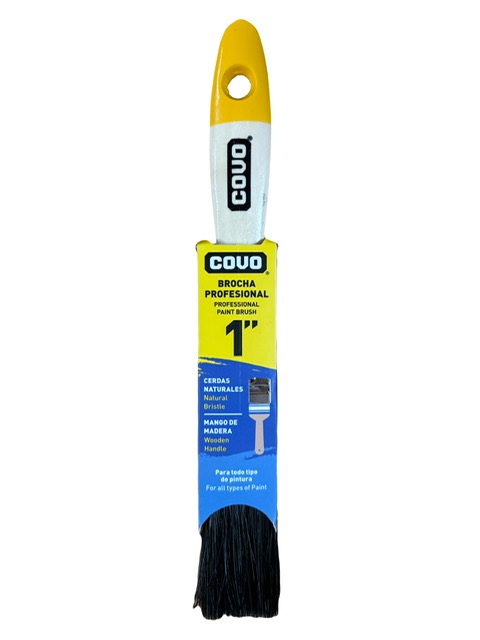 Brocha Profesional 1" Negro Covo