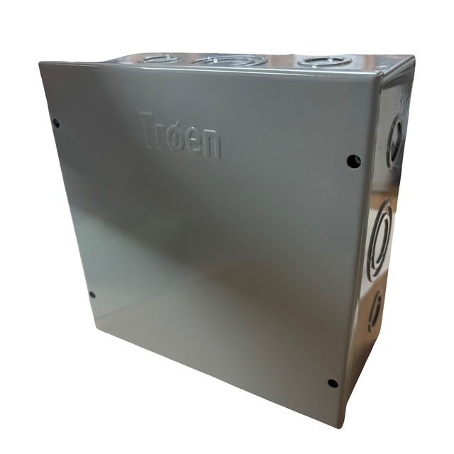 Caja de Paso 8" X 8" X 4" Troen