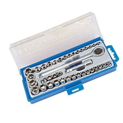 Juego de Dados Autoclet 40Pzs Acople 4-17Mm
