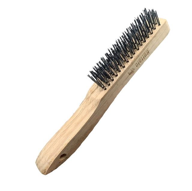 Cepillo de Alambre M/Madera 4X16hilos