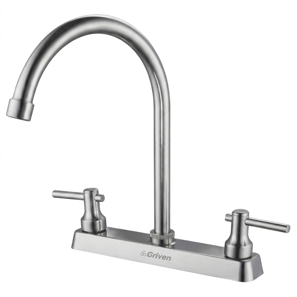 Griferia para Fregadero Doble Cuello Cisne Griven