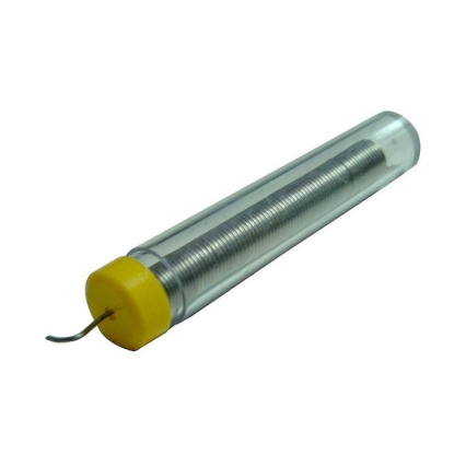 Estaño en Tubo 18 Gramos 2.8Mts 1.0Mm