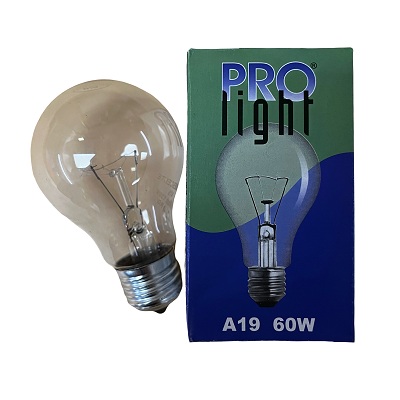 Bombillo Incandescente Claro 60W Prolight