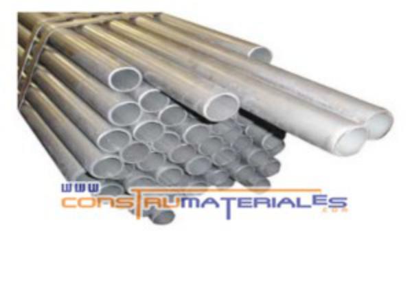 Tubo de Ventilacion 4" X 3 Mm X 6Ml