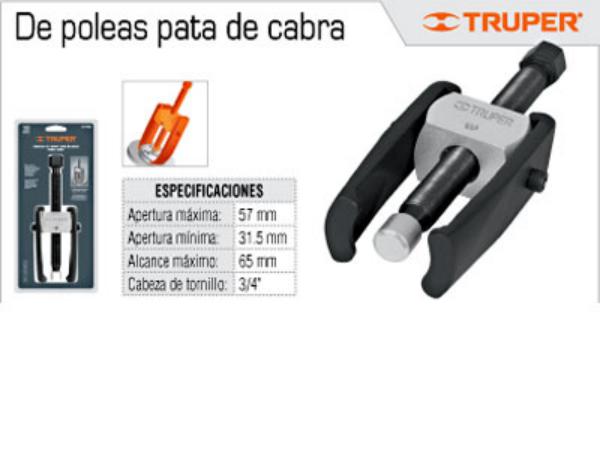 Extractor de Polea T/Pata de Cabra Trupe