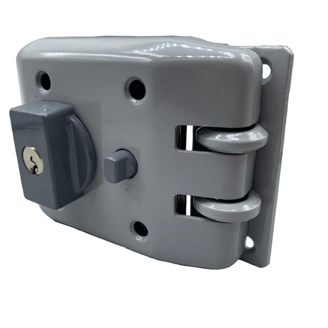 Cerradura Cilindro Fijo Sobreponer Diente Perro Cisa M2