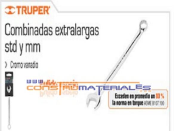Llave Combinada 19Mm Truper