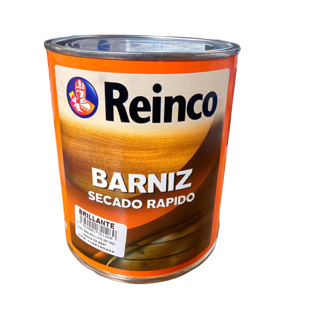 Barniz Secado Rapido Brillante 1/4 Gal Reinco