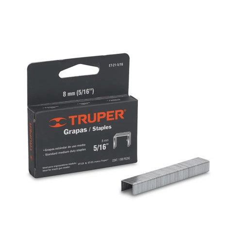 Grapa Estandar 8Mm 5/16 C25 Truper