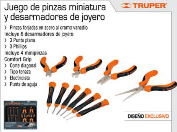 Juego de 4 Alicates Mini Desto