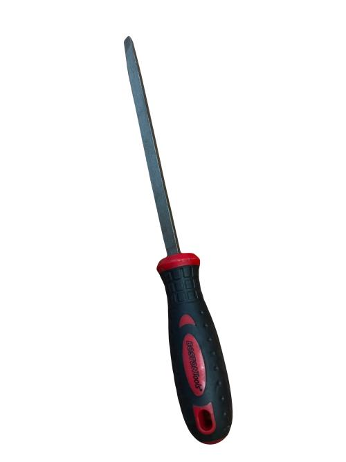 Lima Triangular 6" Extra Fina con Cabo Boston Tools