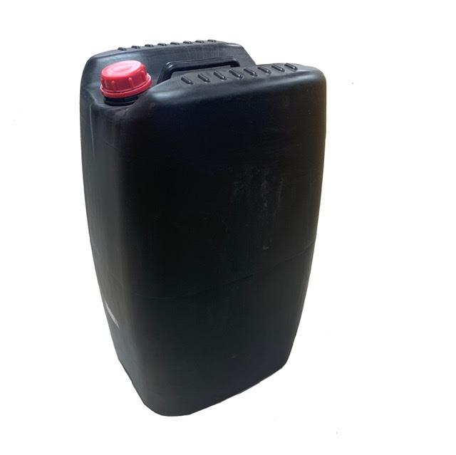 Bidon Plastico 60Lts Negro 1 Tapa