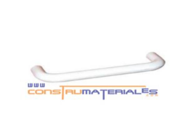 Tirador Plastico Blanco 106Mm Sin Tornillo