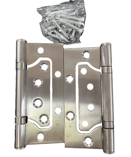 Bisagra Romanilla Acero Inox 4" Cuadrada Par