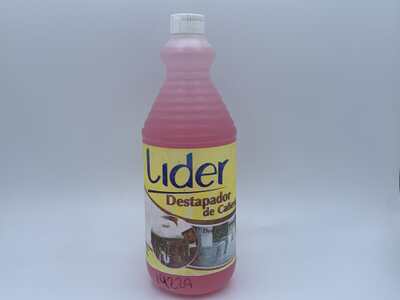 Destapador de Cañerias Lider 1 Litro