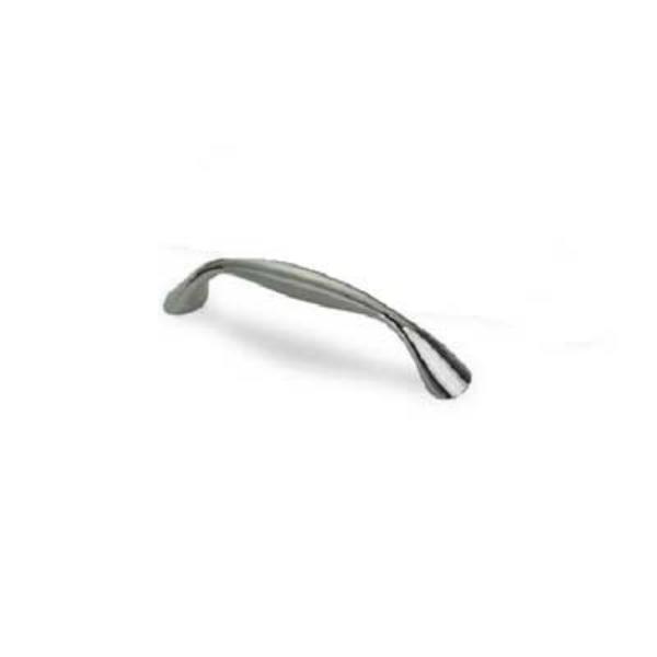 Tirador Satinado Plateado 96Mm Cs-618