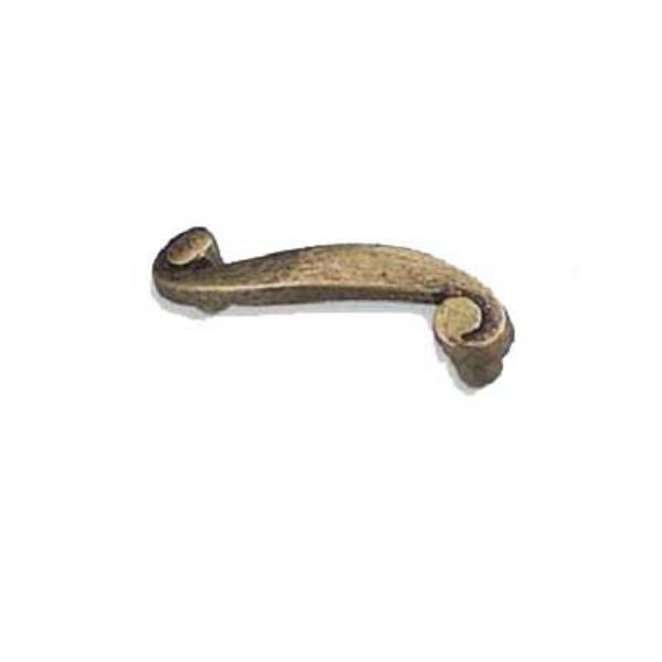Tirador Bronce Verde Tipo Pomo 96 Mm