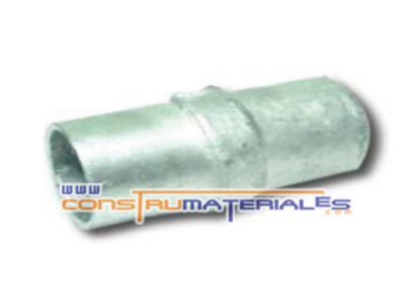 Union Niple P/Tubo Cerca 1-1/4" Aluminio