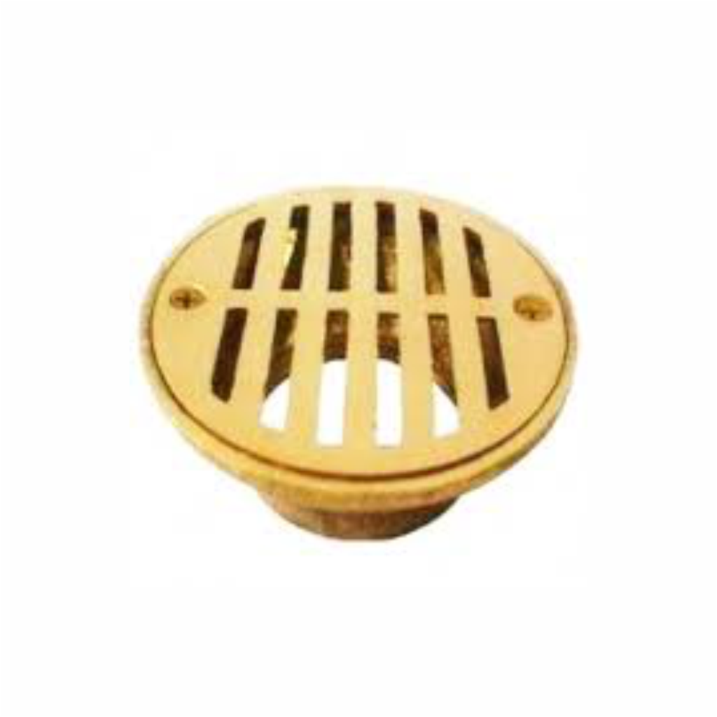 Rejilla de Bronce 2" Base de Plastico