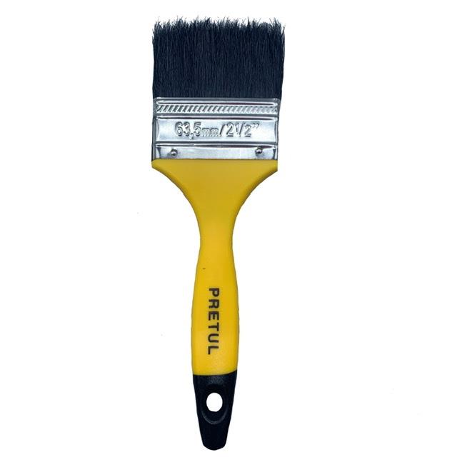 Brocha 2-1/2" M/Plast Cerda Natural