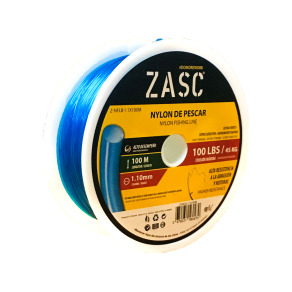Nylon de Pesca Azul 1.1Mm X 100M Zasc