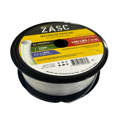 Nylon Blanco P/Pesca 1.10 Mm