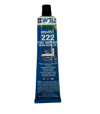 Pega Condiciones Humedas Pvc 59 Ml Ezweld